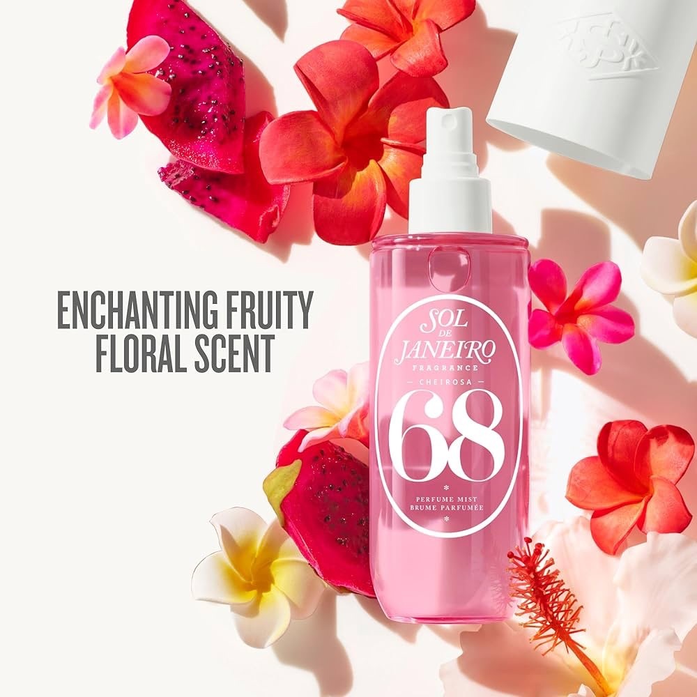Sol de Janeiro Pink Fragrance Mist Oil and Car Refresher Bundle Set